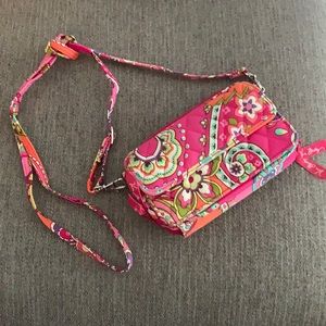 Vera Bradley crossbody/wristlet wallet